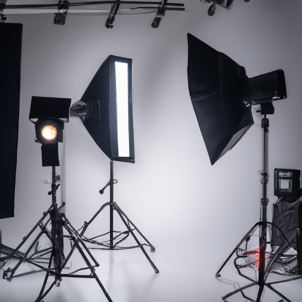 Équipe dans un studio minimaliste